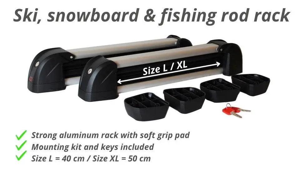 CampUp Karma + Barre Shanti + Porta Sci Summit – Bundle Sport Invernali e Pesca